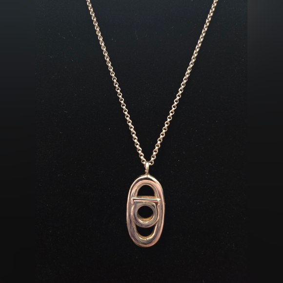 Salvatore Ferragamo Gancini Pendant Necklace - Picture 7 of 13